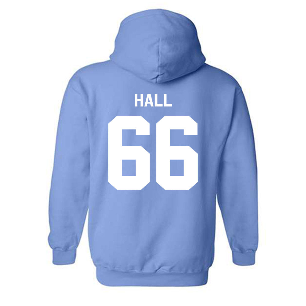 UNC - NCAA Football : Jordan Hall - Classic Shersey Hooded Sweatshirt-3