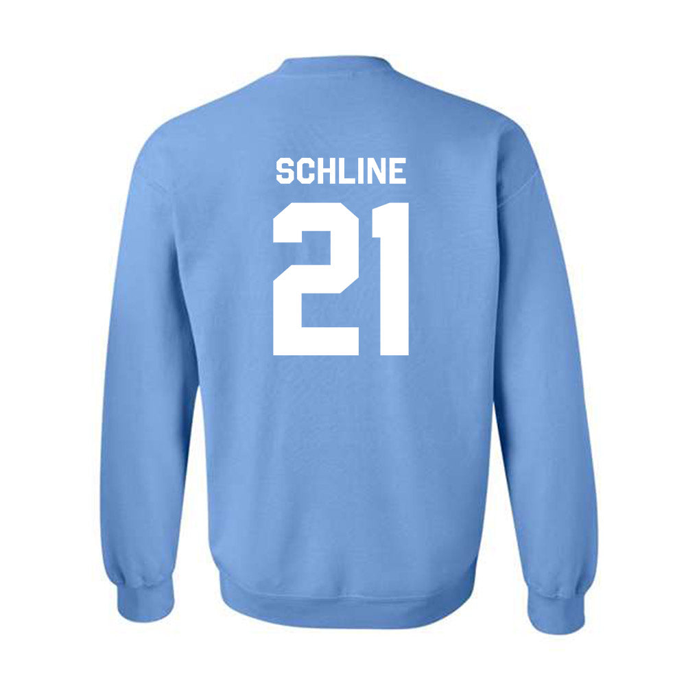 UNC - NCAA Men's Lacrosse : Harrison Schline - Classic Shersey Crewneck Sweatshirt-1