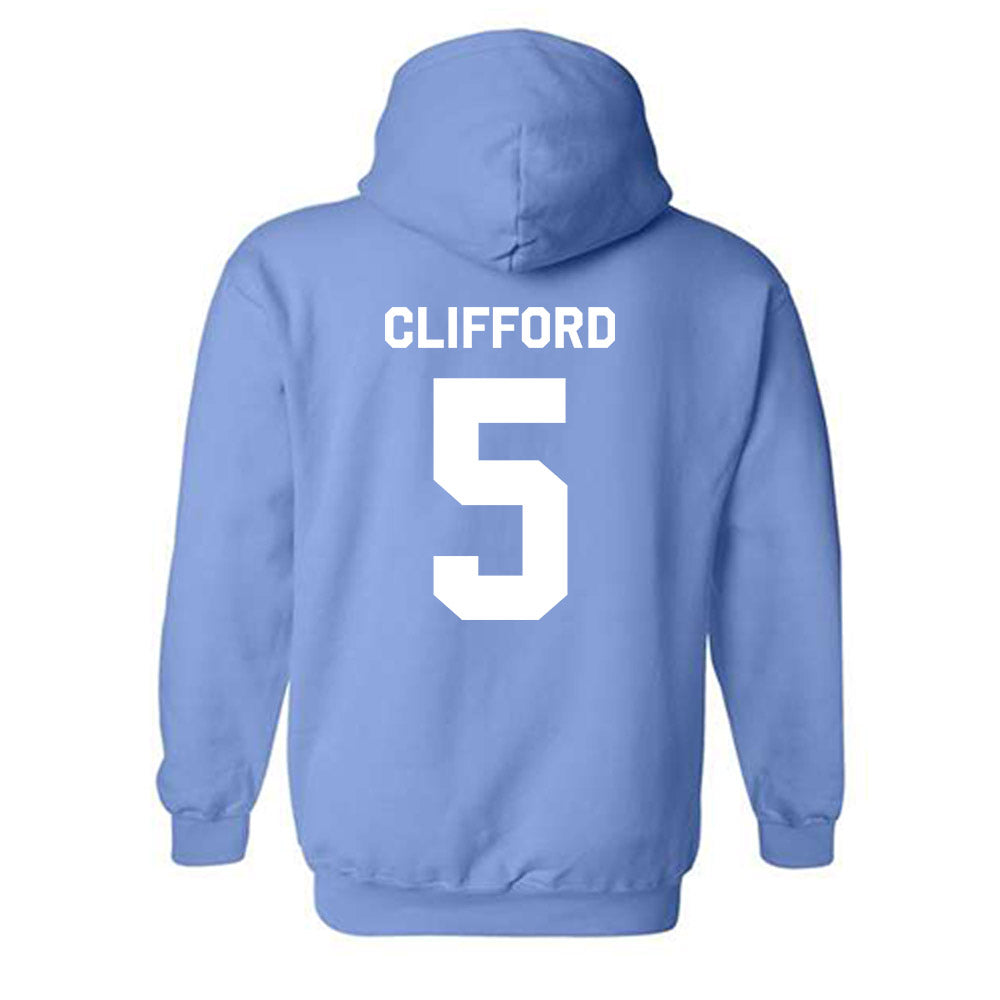 UNC - NCAA Women's Volleyball : Meghan Clifford - Classic Shersey Hooded Sweatshirt-3