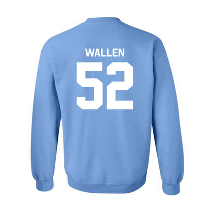 UNC - NCAA Baseball : Andrew Wallen - Classic Shersey Crewneck Sweatshirt-1