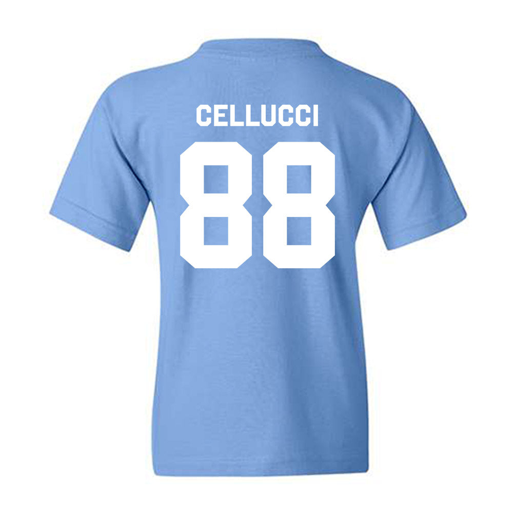 UNC - NCAA Men's Lacrosse : Chase Cellucci - Classic Shersey Youth T-Shirt-1