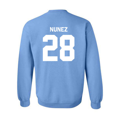 UNC - NCAA Baseball : Jadyn Nunez - Classic Shersey Crewneck Sweatshirt-1