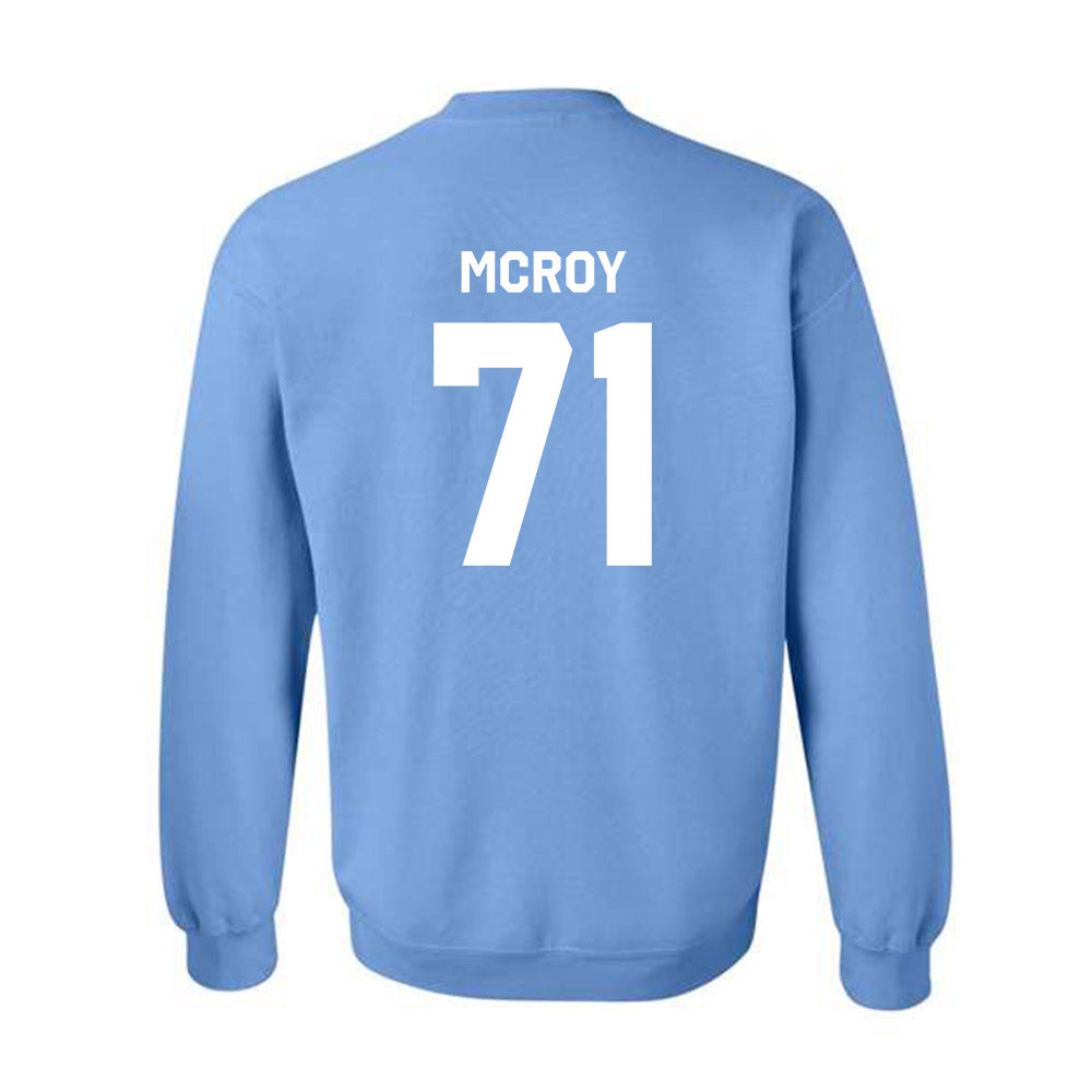 UNC - NCAA Football : Jacqawn McRoy - Classic Shersey Crewneck Sweatshirt-3