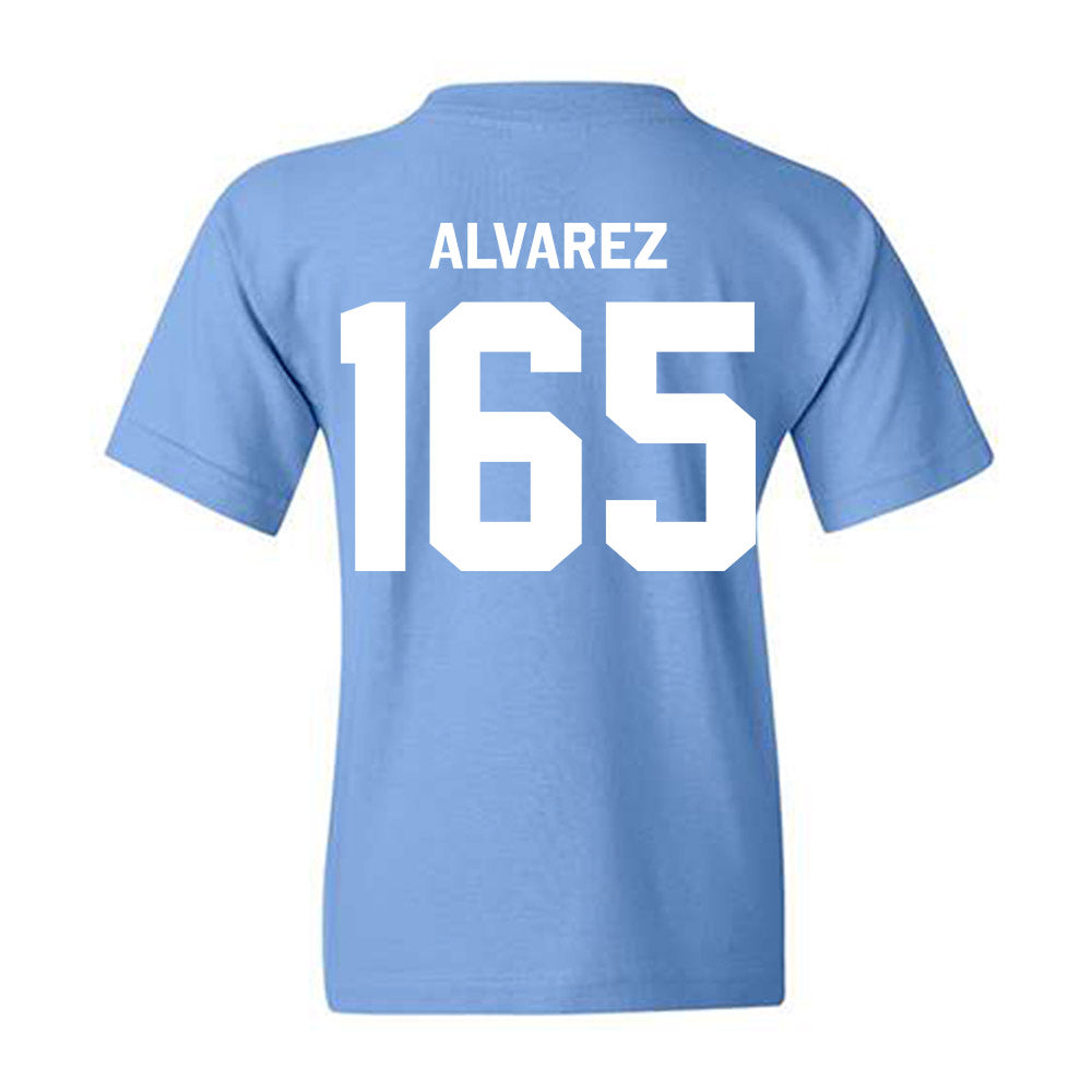UNC - NCAA Wrestling : Omaury Alvarez - Classic Shersey Youth T-Shirt-1