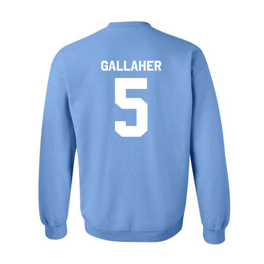 UNC - NCAA Baseball : Gavin Gallaher - Classic Shersey Crewneck Sweatshirt-1
