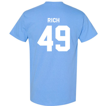 UNC - NCAA Baseball : Amos Rich - Classic Shersey T-Shirt-1