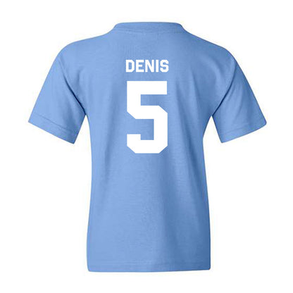 UNC - NCAA Men's Basketball : Isaiah Denis - Classic Shersey Youth T-Shirt-1