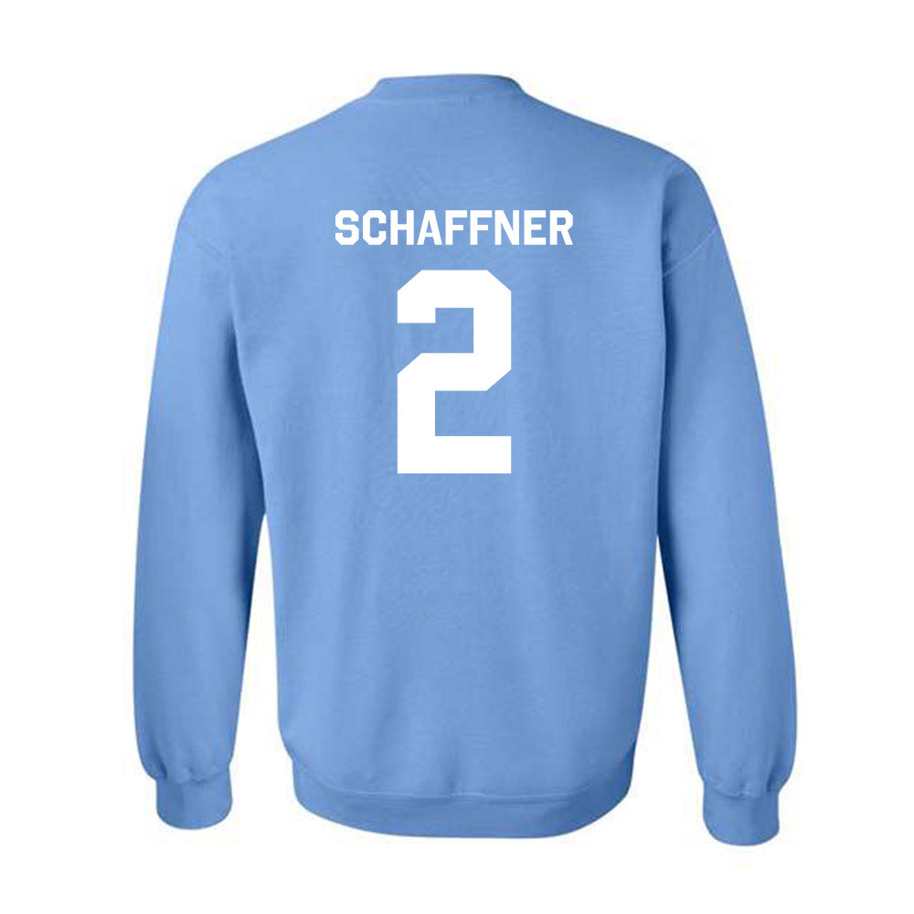 UNC - NCAA Baseball : Jake Schaffner - Classic Shersey Crewneck Sweatshirt-3