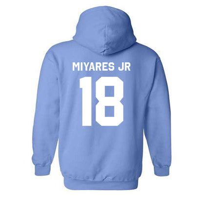 UNC - NCAA Football : Andres Miyares Jr - Classic Shersey Hooded Sweatshirt-3