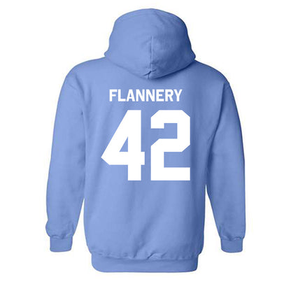 UNC - NCAA Baseball : Boston Flannery - Classic Shersey Hooded Sweatshirt-1