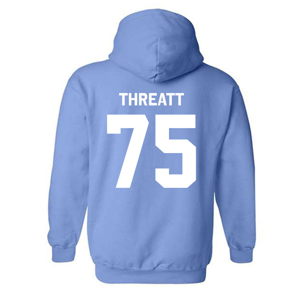 UNC - NCAA Football : Andrew Threatt - Classic Shersey Hooded Sweatshirt-1