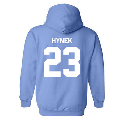 UNC - NCAA Baseball : Colin Hynek - Classic Shersey Hooded Sweatshirt-1