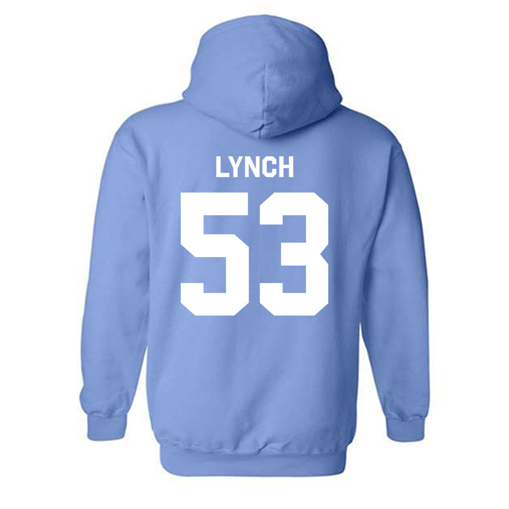 UNC - NCAA Baseball : Ryan Lynch - Classic Shersey Hooded Sweatshirt-1