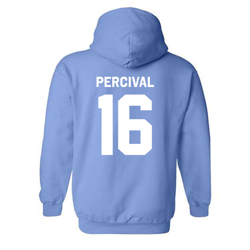 UNC - NCAA Baseball : Kyle Percival - Classic Shersey Hooded Sweatshirt-1