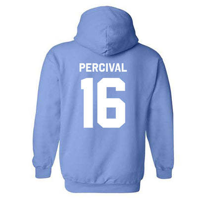 UNC - NCAA Baseball : Kyle Percival - Classic Shersey Hooded Sweatshirt-1