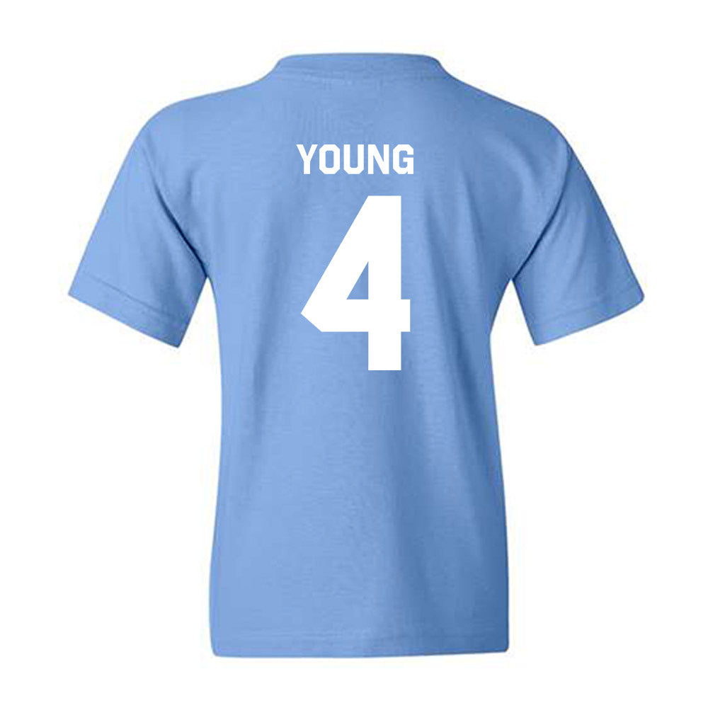 UNC - NCAA Men's Basketball : Jaydon Young - Classic Shersey Youth T-Shirt-1