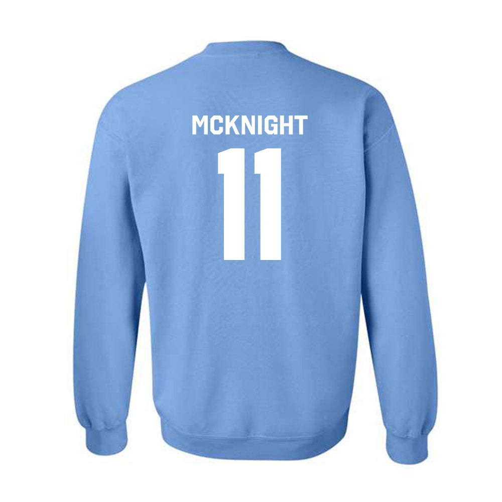 UNC - NCAA Baseball : Matt McKnight - Classic Shersey Crewneck Sweatshirt-3