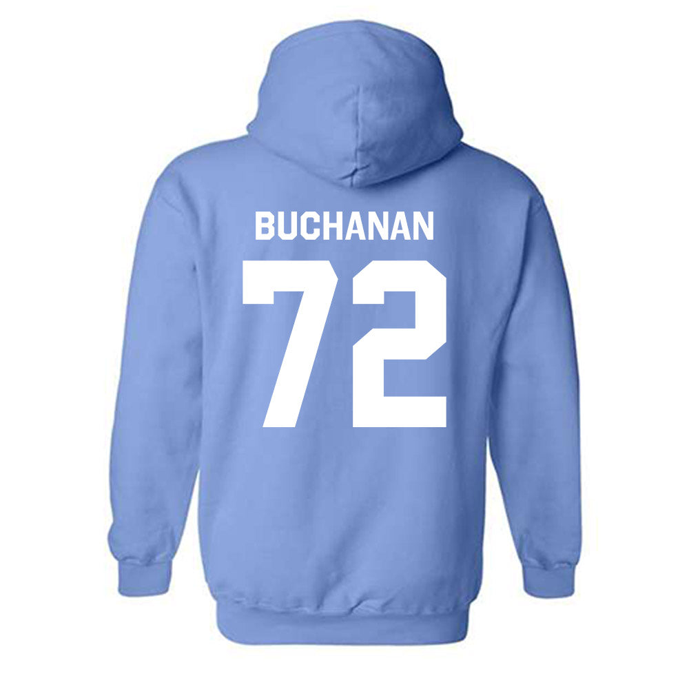 UNC - NCAA Football : Eidan Buchanan - Classic Shersey Hooded Sweatshirt-3