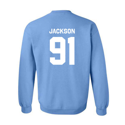 UNC - NCAA Football : Leroy Jackson - Classic Shersey Crewneck Sweatshirt-1