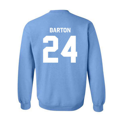 UNC - NCAA Men's Lacrosse : Jack Barton - Classic Shersey Crewneck Sweatshirt-1