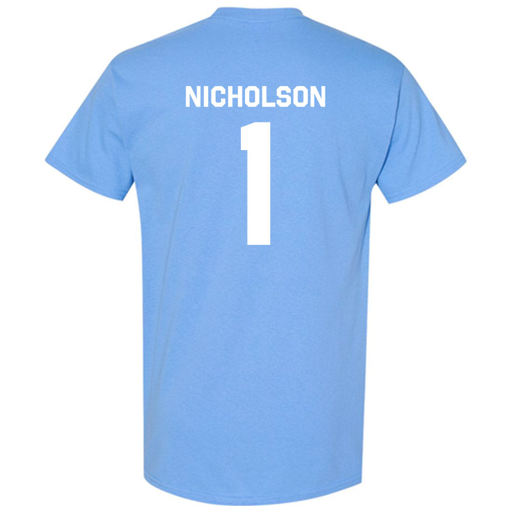 UNC - NCAA Baseball : Cooper Nicholson - Classic Shersey T-Shirt-1