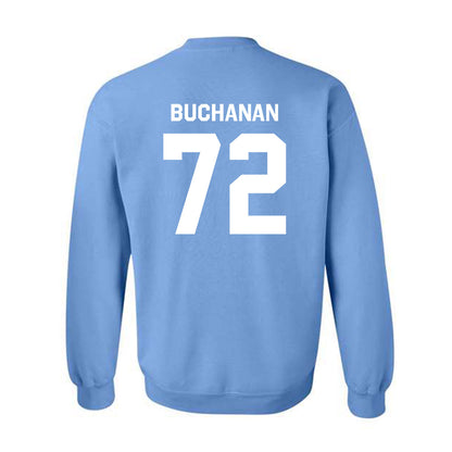 UNC - NCAA Football : Eidan Buchanan - Classic Shersey Crewneck Sweatshirt-3