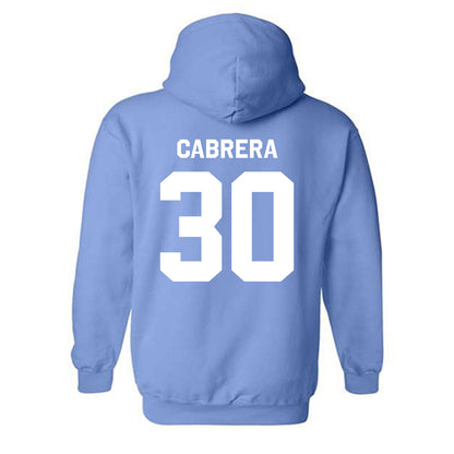 UNC - NCAA Women's Lacrosse : Ella Cabrera - Classic Shersey Hooded Sweatshirt-1