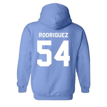 UNC - NCAA Football : Jonah Rodriguez - Classic Shersey Hooded Sweatshirt-3