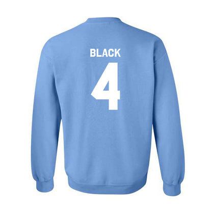 UNC - NCAA Baseball : Sawyer Black - Classic Shersey Crewneck Sweatshirt-1