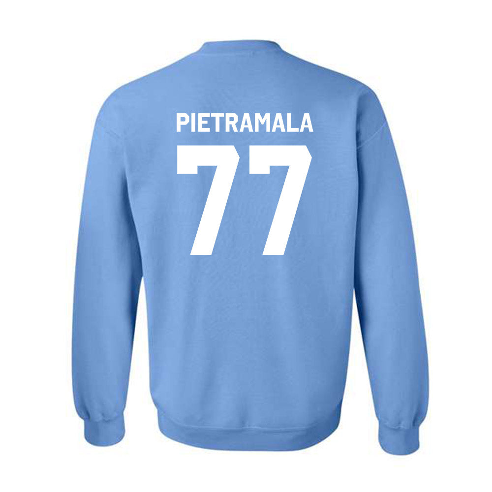 UNC - NCAA Men's Lacrosse : Dominic Pietramala - Classic Shersey Crewneck Sweatshirt-1