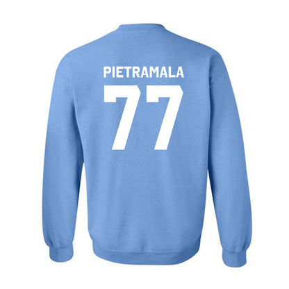 UNC - NCAA Men's Lacrosse : Dominic Pietramala - Classic Shersey Crewneck Sweatshirt-1