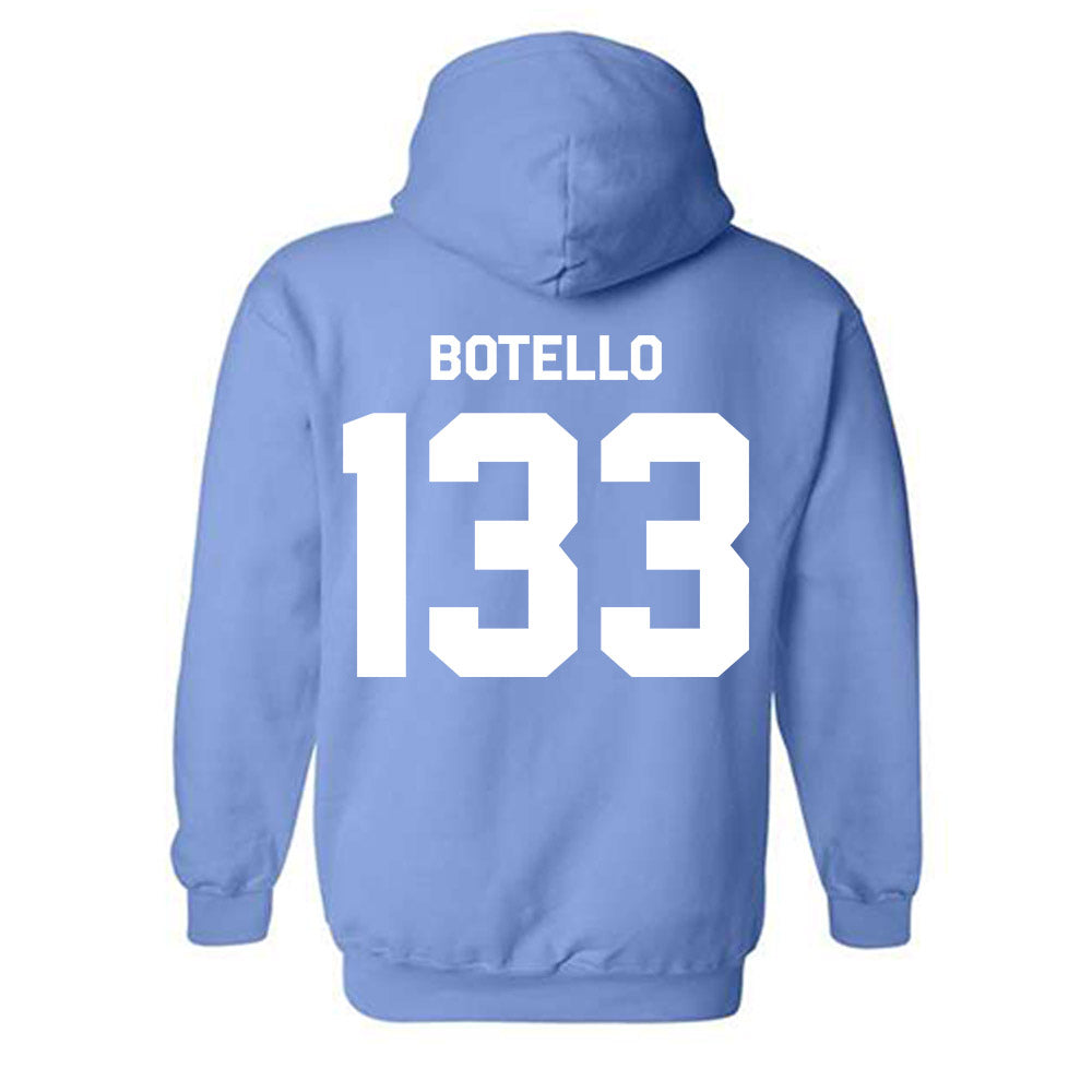UNC - NCAA Wrestling : Matthew Botello - Classic Shersey Hooded Sweatshirt-1