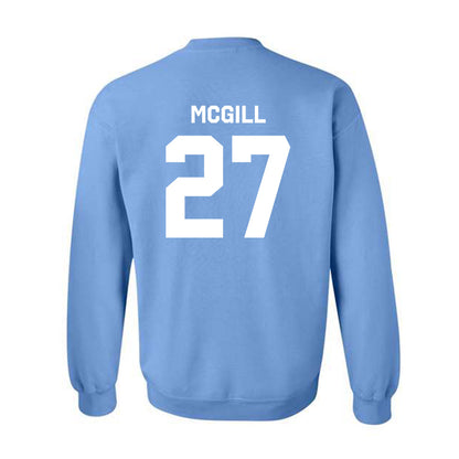 UNC - NCAA Football : Jaylen McGill - Classic Shersey Crewneck Sweatshirt-3