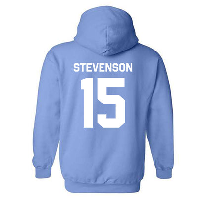 UNC - NCAA Men's Basketball : Jarin Stevenson - Classic Shersey Hooded Sweatshirt-1