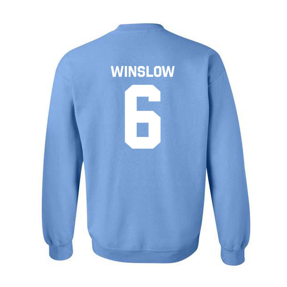 UNC - NCAA Baseball : Macon Winslow - Classic Shersey Crewneck Sweatshirt-1