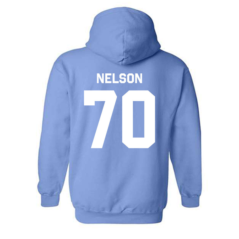 UNC - NCAA Football : Byron Nelson - Classic Shersey Hooded Sweatshirt-1