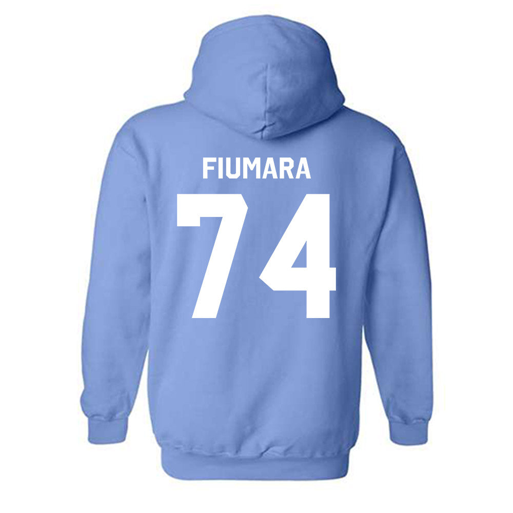 UNC - NCAA Football : Nick Fiumara - Classic Shersey Hooded Sweatshirt-3