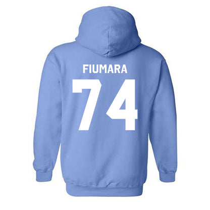 UNC - NCAA Football : Nick Fiumara - Classic Shersey Hooded Sweatshirt-3
