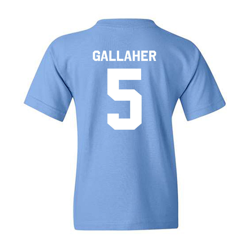 UNC - NCAA Baseball : Gavin Gallaher - Classic Shersey Youth T-Shirt-1