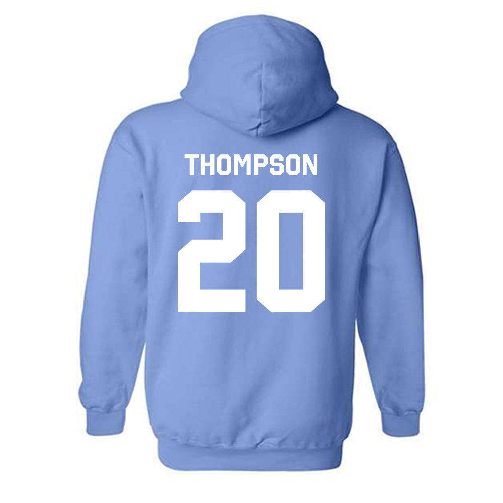 UNC - NCAA Football : Jalon Thompson - Classic Shersey Hooded Sweatshirt-1