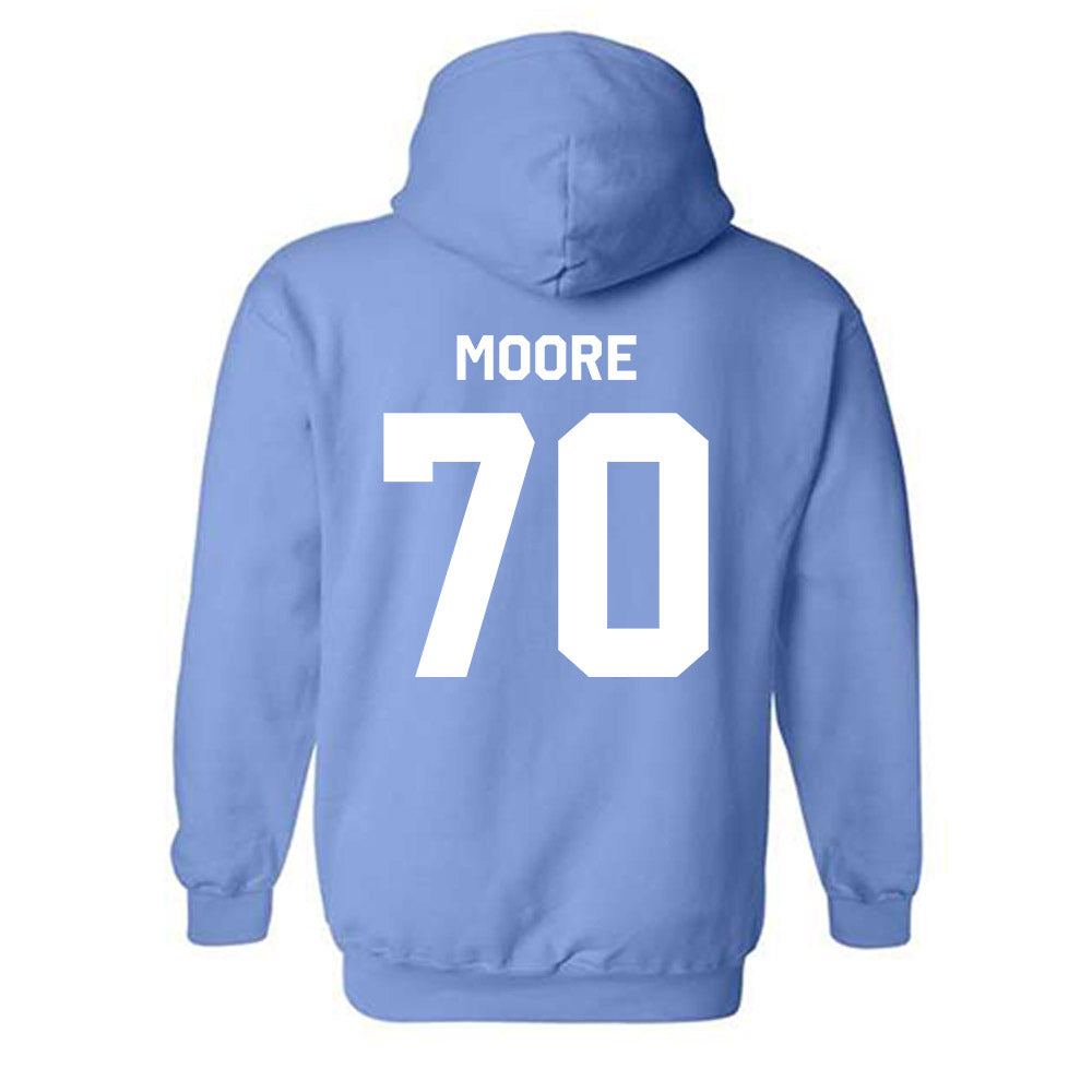 UNC - NCAA Men's Lacrosse : John Moore - Classic Shersey Hooded Sweatshirt-1