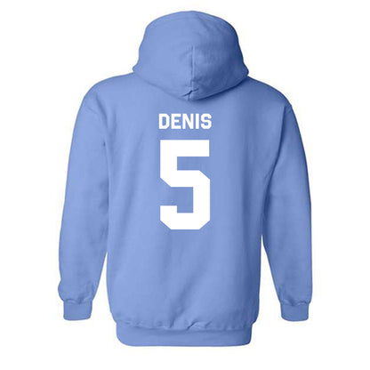 UNC - NCAA Men's Basketball : Isaiah Denis - Classic Shersey Hooded Sweatshirt-1
