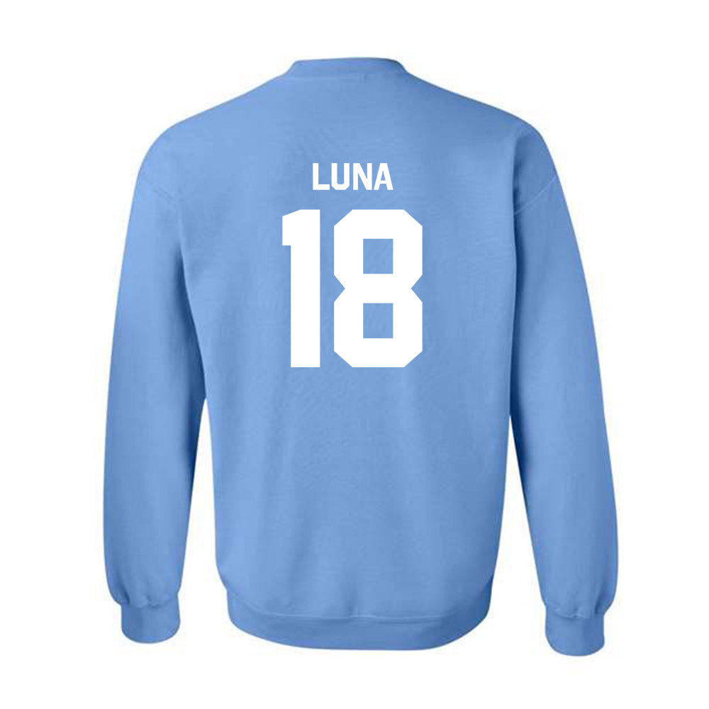 UNC - NCAA Men's Soccer : Jonathan Luna - Classic Shersey Crewneck Sweatshirt-1