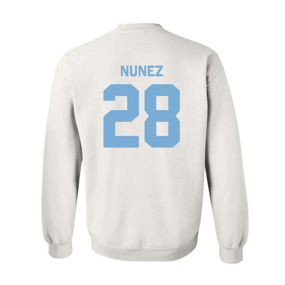 UNC - NCAA Baseball : Jadyn Nunez - Classic Shersey Crewneck Sweatshirt-1