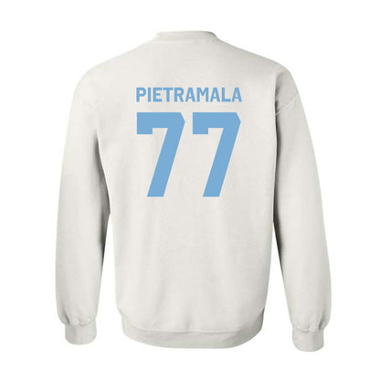 UNC - NCAA Men's Lacrosse : Dominic Pietramala - Classic Shersey Crewneck Sweatshirt-1