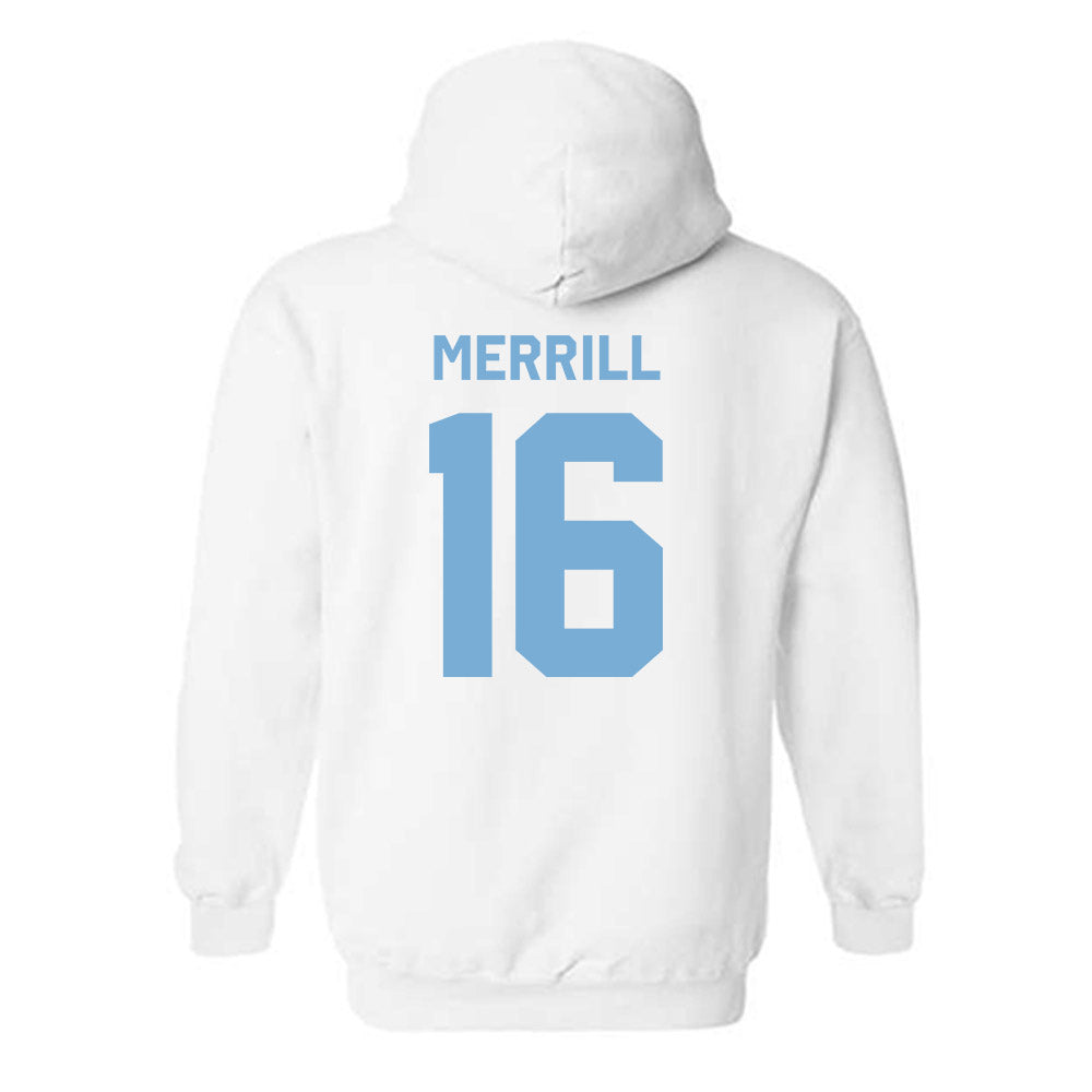 UNC - NCAA Men's Lacrosse : Gary Merrill - Classic Shersey Hooded Sweatshirt-1