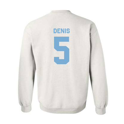 UNC - NCAA Men's Basketball : Isaiah Denis - Classic Shersey Crewneck Sweatshirt-1