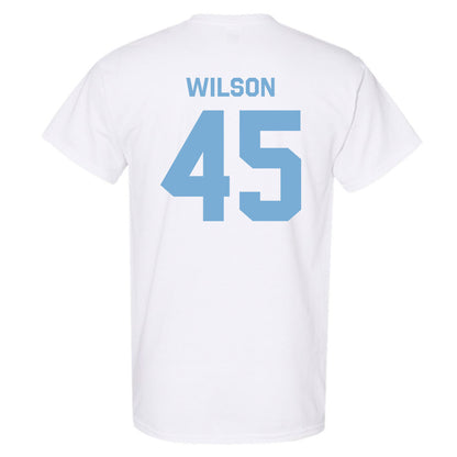 UNC - NCAA Men's Lacrosse : Brayson Wilson - Classic Shersey T-Shirt-1