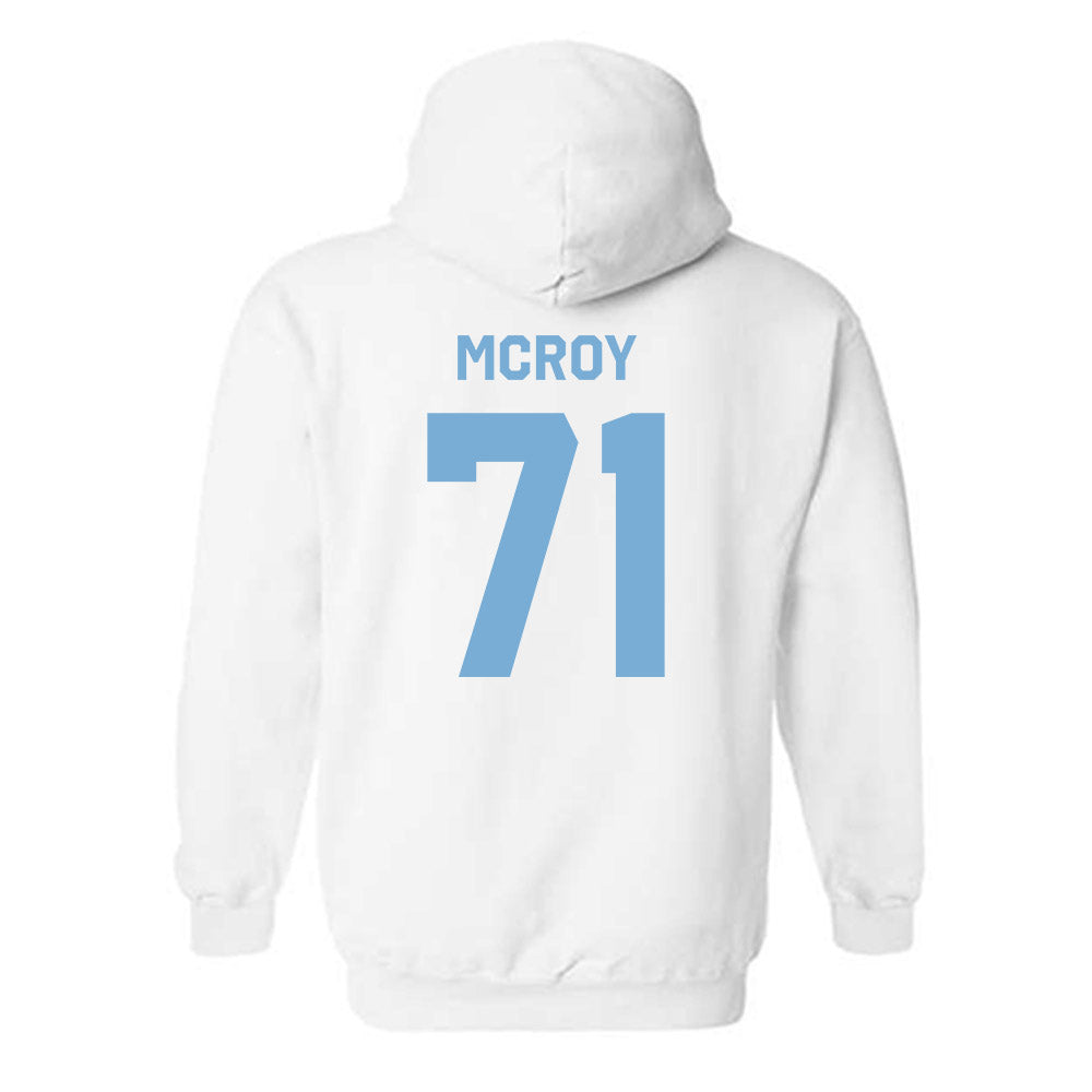 UNC - NCAA Football : Jacqawn McRoy - Classic Shersey Hooded Sweatshirt-2