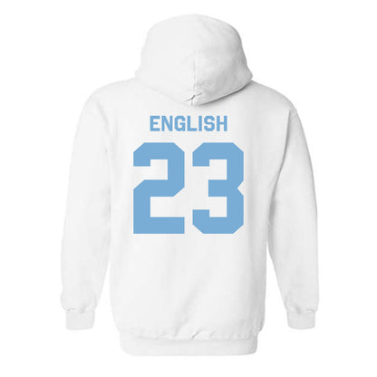 UNC - NCAA Men's Lacrosse : Ty English - Classic Shersey Hooded Sweatshirt-1